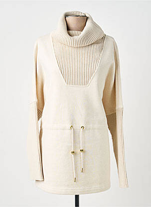 Sweat-shirt stretch manches longues beige VARLEY femme