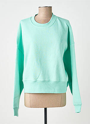 Sweat-shirt stretch manches longues vert P.E NATION femme