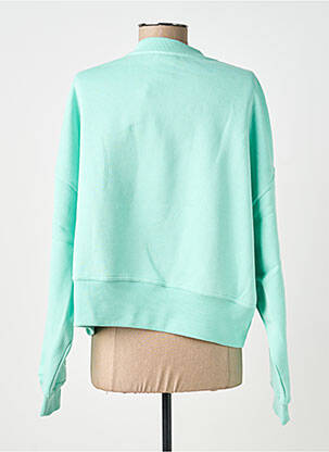 Sweat-shirt stretch manches longues vert P.E NATION femme