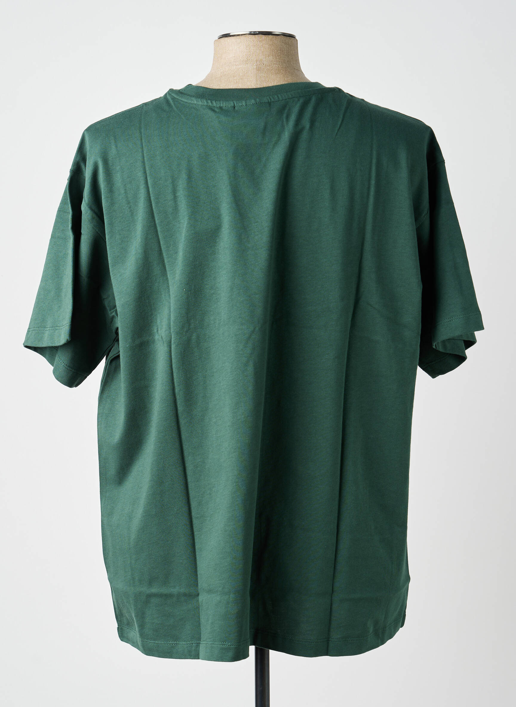 T-shirt bio manches courtes vert THE UPSIDE homme