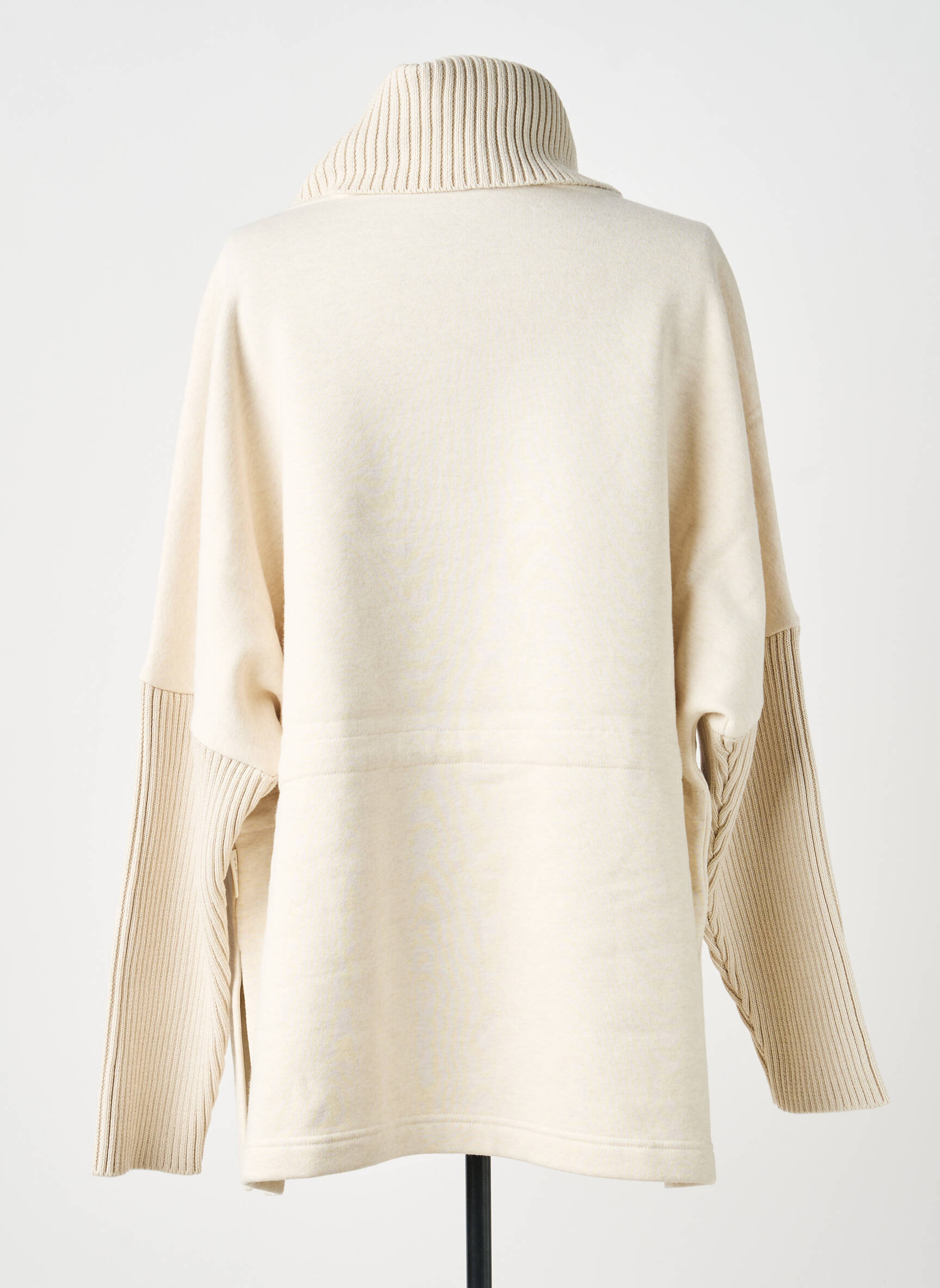 Sweat-shirt stretch manches longues beige VARLEY femme