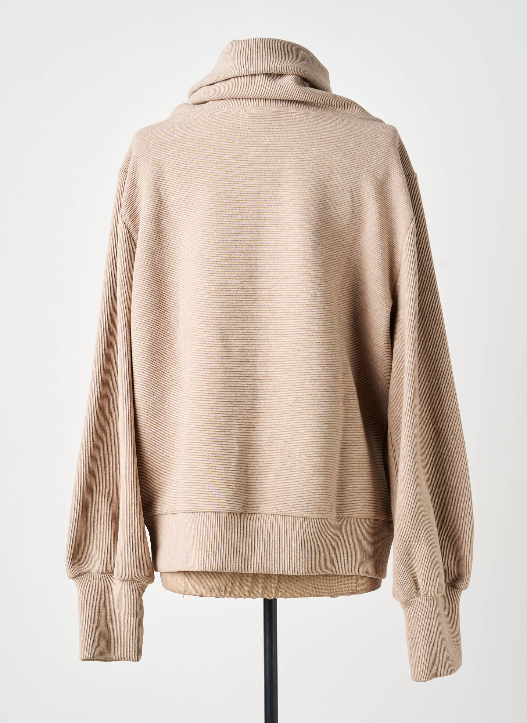 Sweat-shirt stretch manches longues beige VARLEY femme