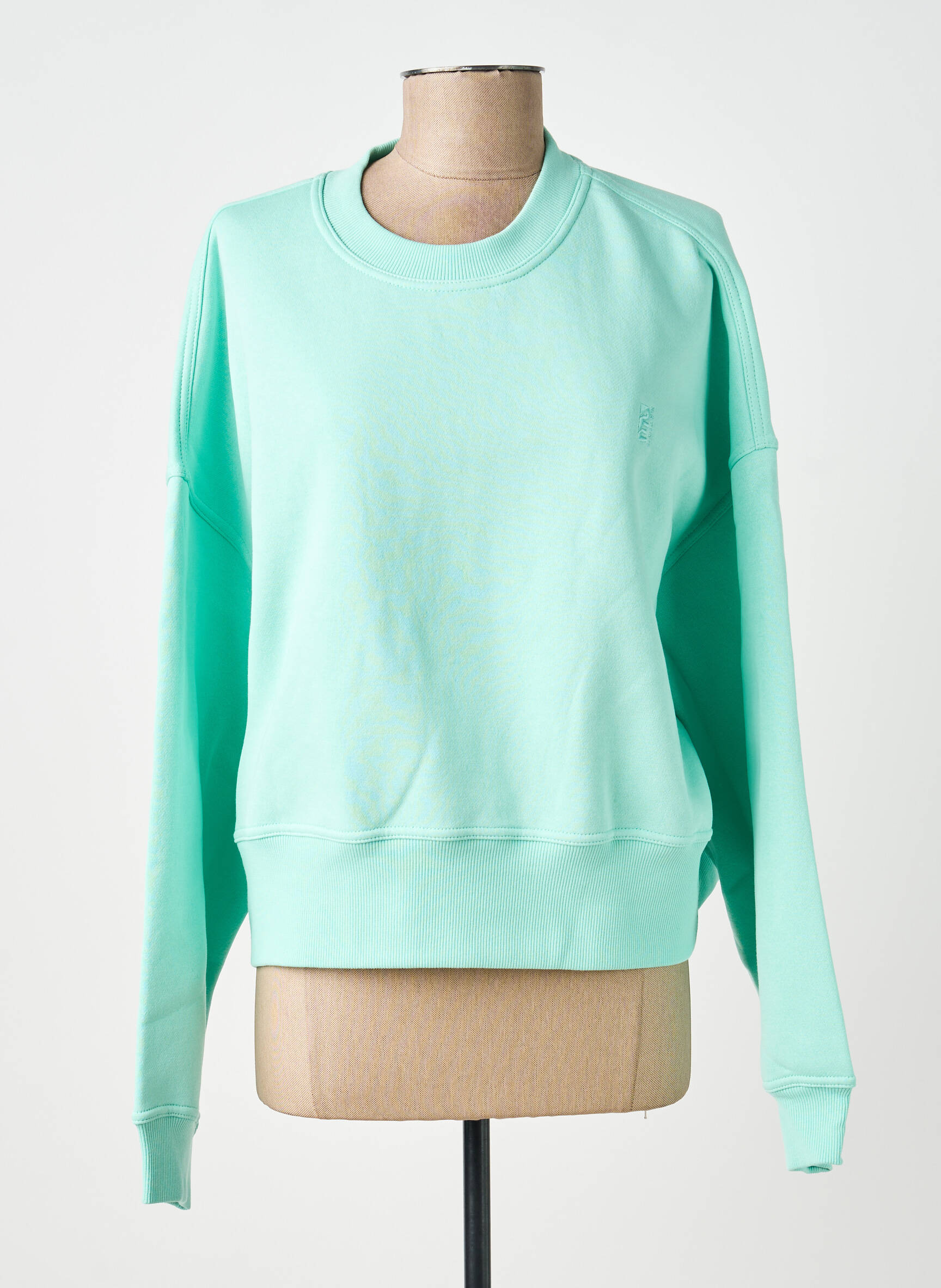 Sweat-shirt stretch manches longues vert P.E NATION femme