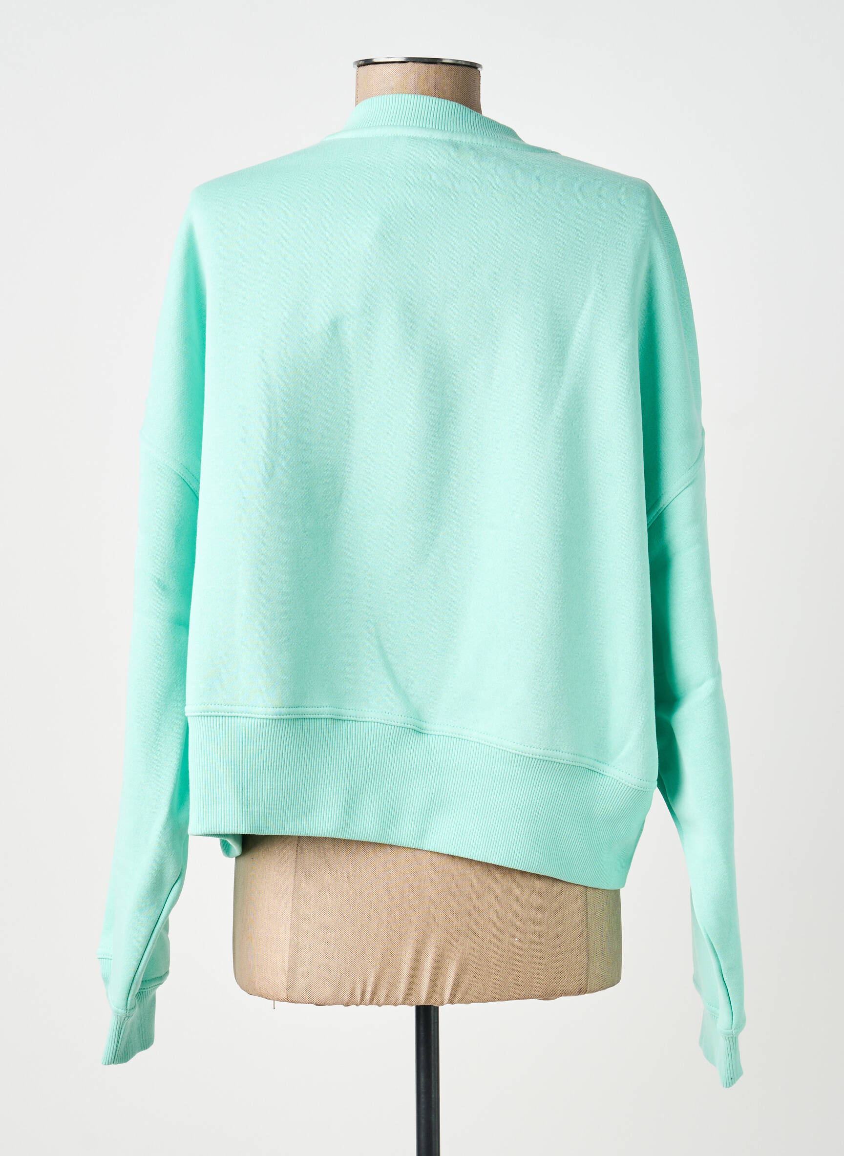 Sweat-shirt stretch manches longues vert P.E NATION femme