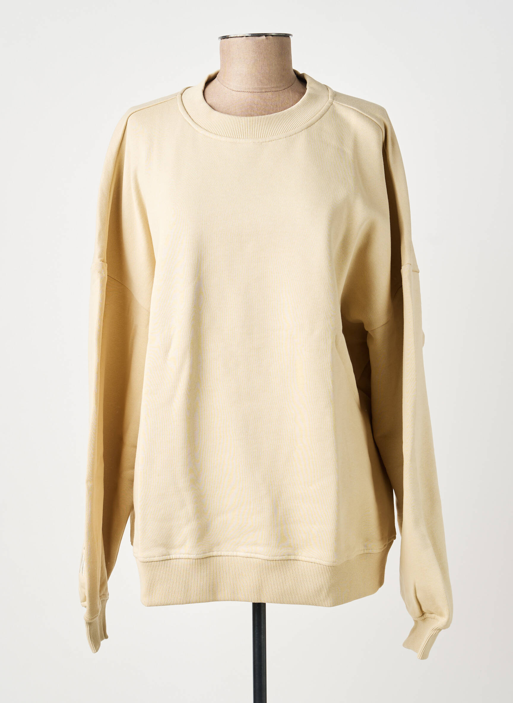 Sweat-shirt stretch manches longues chair LUNE ACTIVE femme