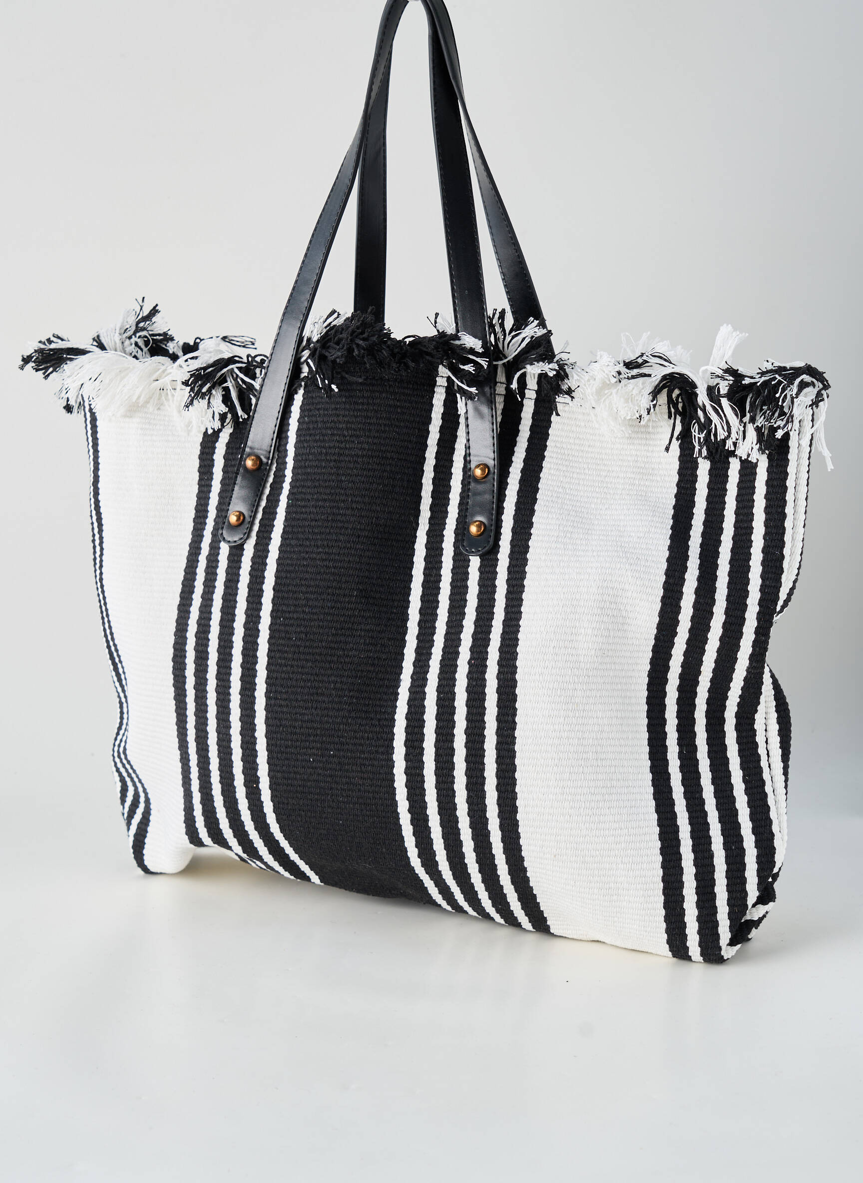 Sac forme cabas forme cabas noir MODA femme