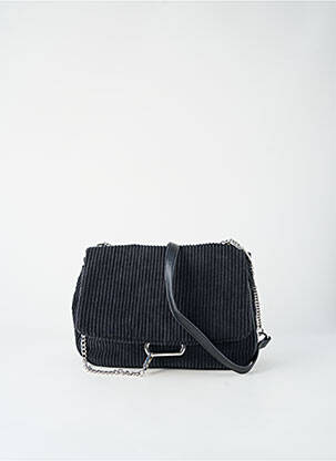 Sac multipoches forme rectangulaire noir BESTINI femme