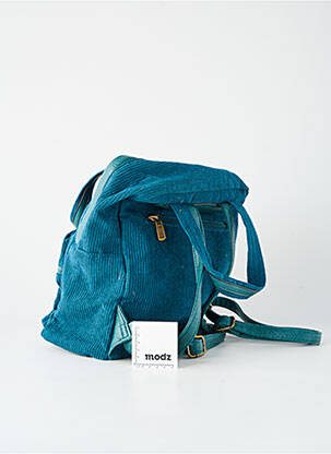 Sac à dos poches bleu MANDOLINE femme