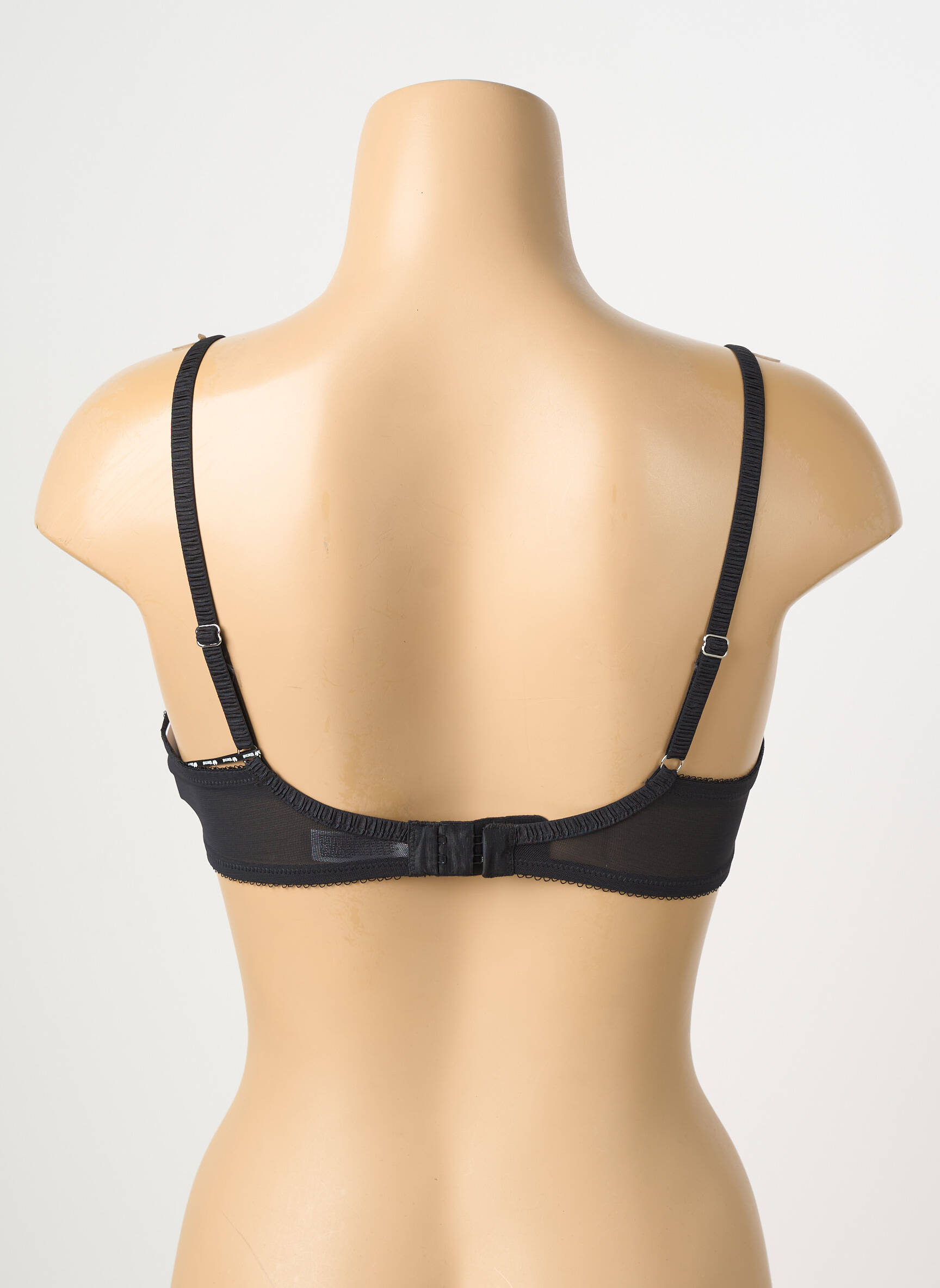 Soutien-gorge tissage dentelle haut soutien-gorge emboitant noir WACOAL femme