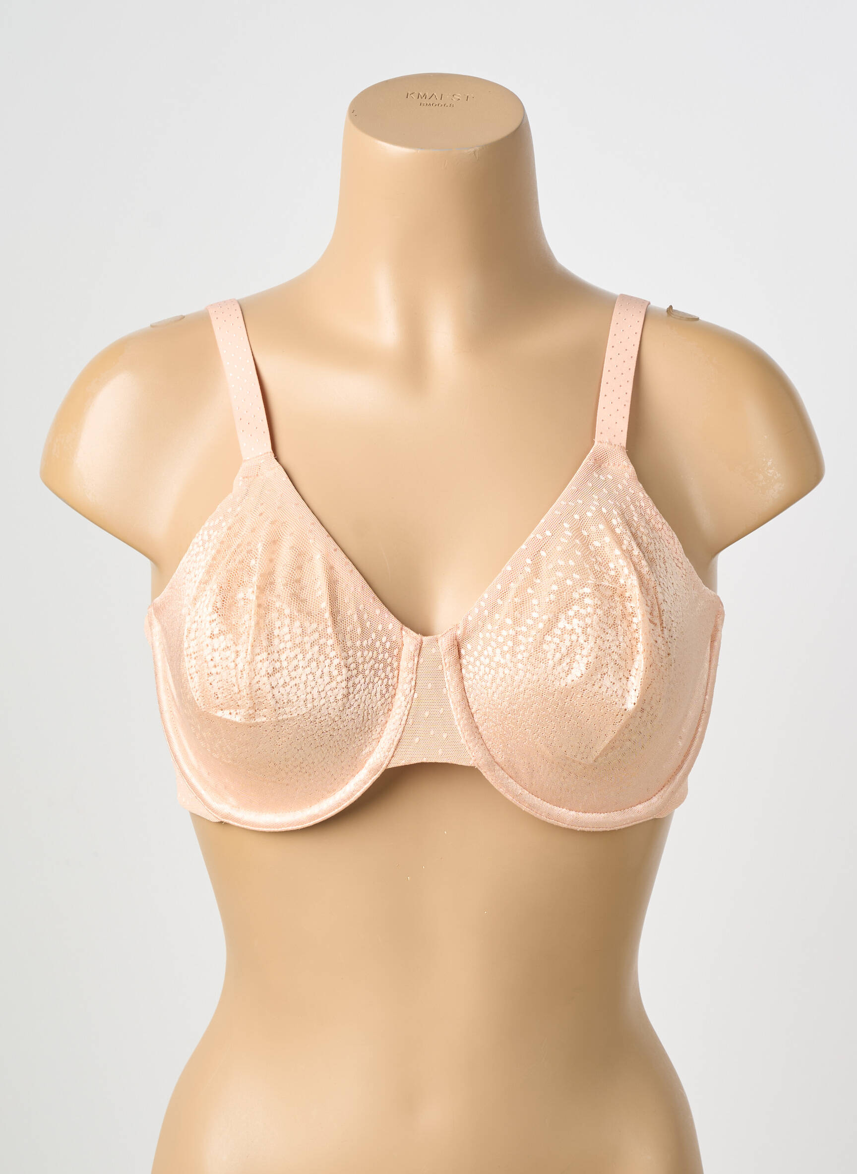 Soutien-gorge effet matière satinée haut soutien-gorge emboitant rose WACOAL femme