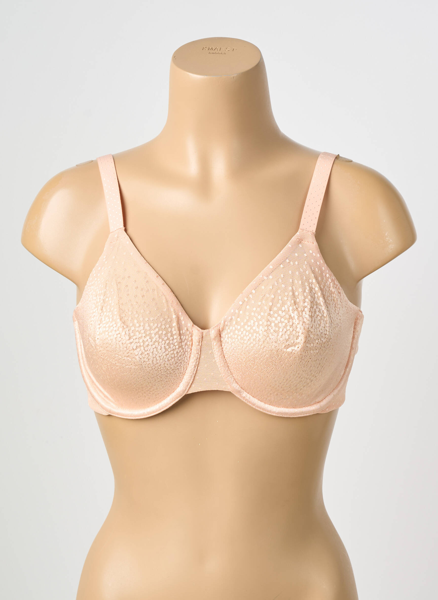 Soutien-gorge effet matière satinée haut soutien-gorge emboitant rose WACOAL femme