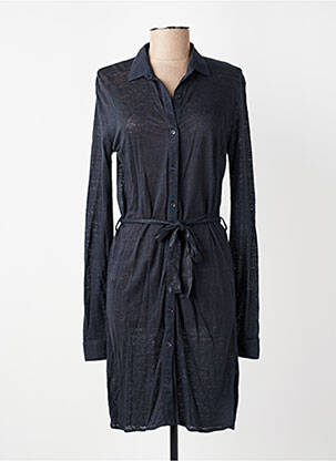 Robe mi-longue manches longues manches longues gris MARIE-SIXTINE femme
