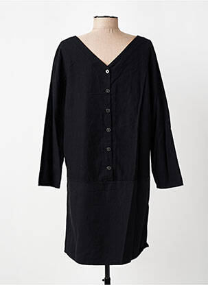 Robe courte manches longues manches longues noir HARRIS WILSON femme