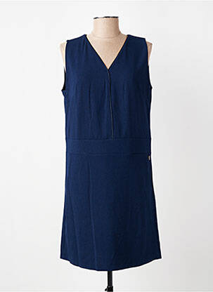 Robe courte sans manche sans manche bleu PAKO LITTO femme