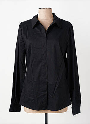 Chemisier coupe cintrée manches longues noir PAKO LITTO femme