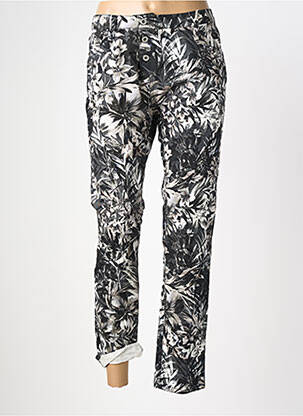 Jeans coupe slim stretch taille normale noir PLEASE femme