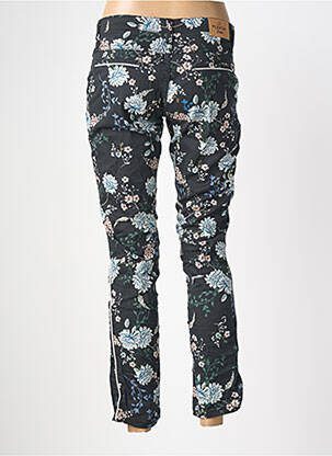 Jeans coupe slim stretch taille normale noir PLEASE femme