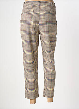 Pantalon 7/8 taille élastique taille normale beige HARRIS WILSON femme