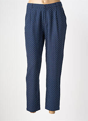 Pantalon 7/8 taille à pinces taille normale bleu HARRIS WILSON femme