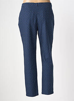 Pantalon 7/8 taille à pinces taille normale bleu HARRIS WILSON femme