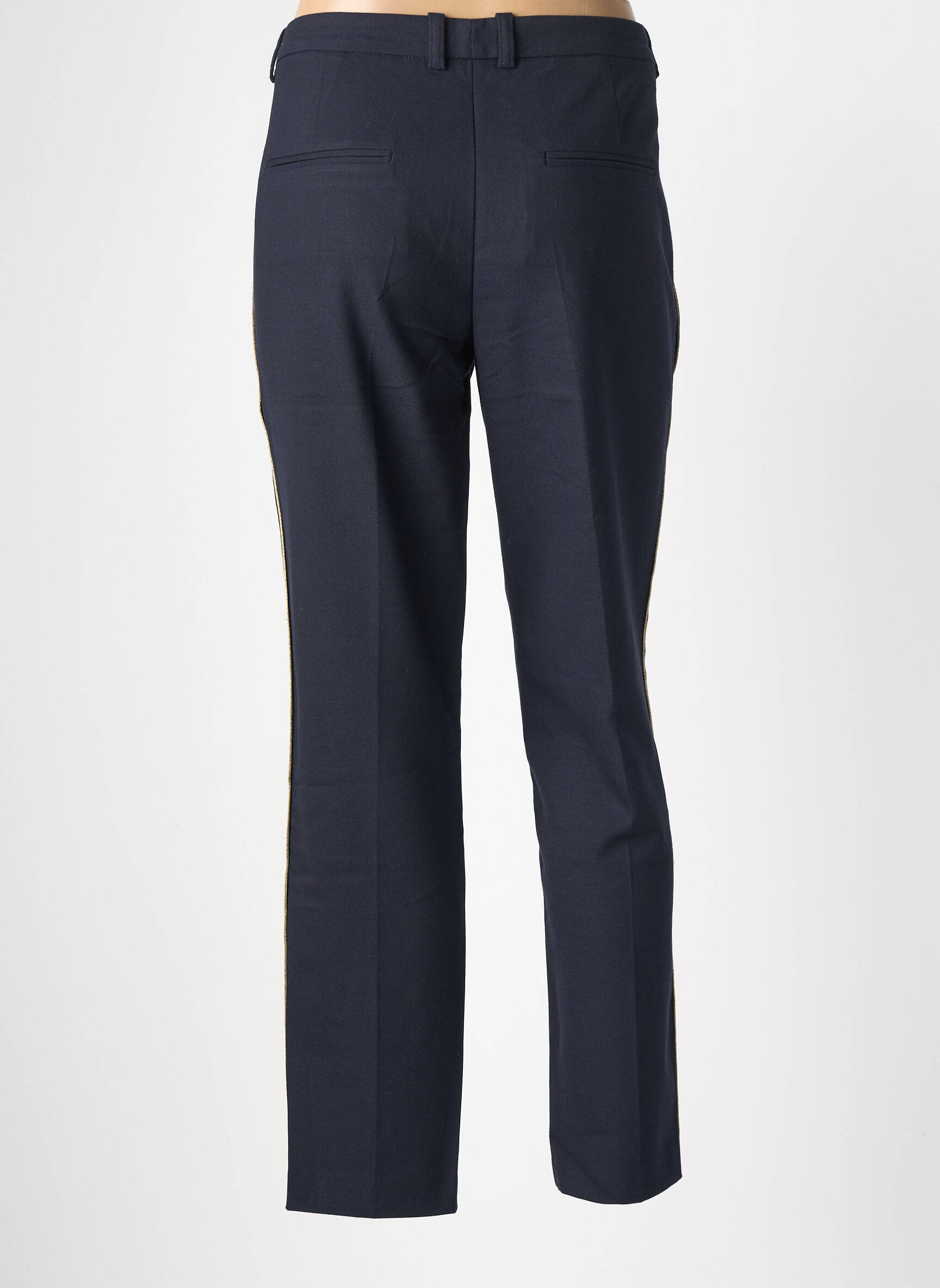 Pantalon chino stretch taille normale bleu OUI femme