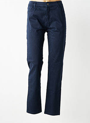 Pantalon slim stretch taille normale bleu PAKO LITTO femme