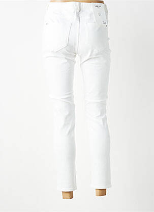 Jeans coupe slim stretch taille normale blanc LAB DIP PARIS femme