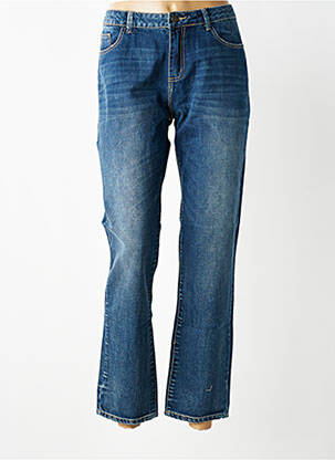Jeans boyfriend taille normale taille normale bleu LAB DIP PARIS femme