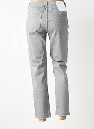 Jeans coupe slim stretch taille normale gris LAB DIP PARIS femme