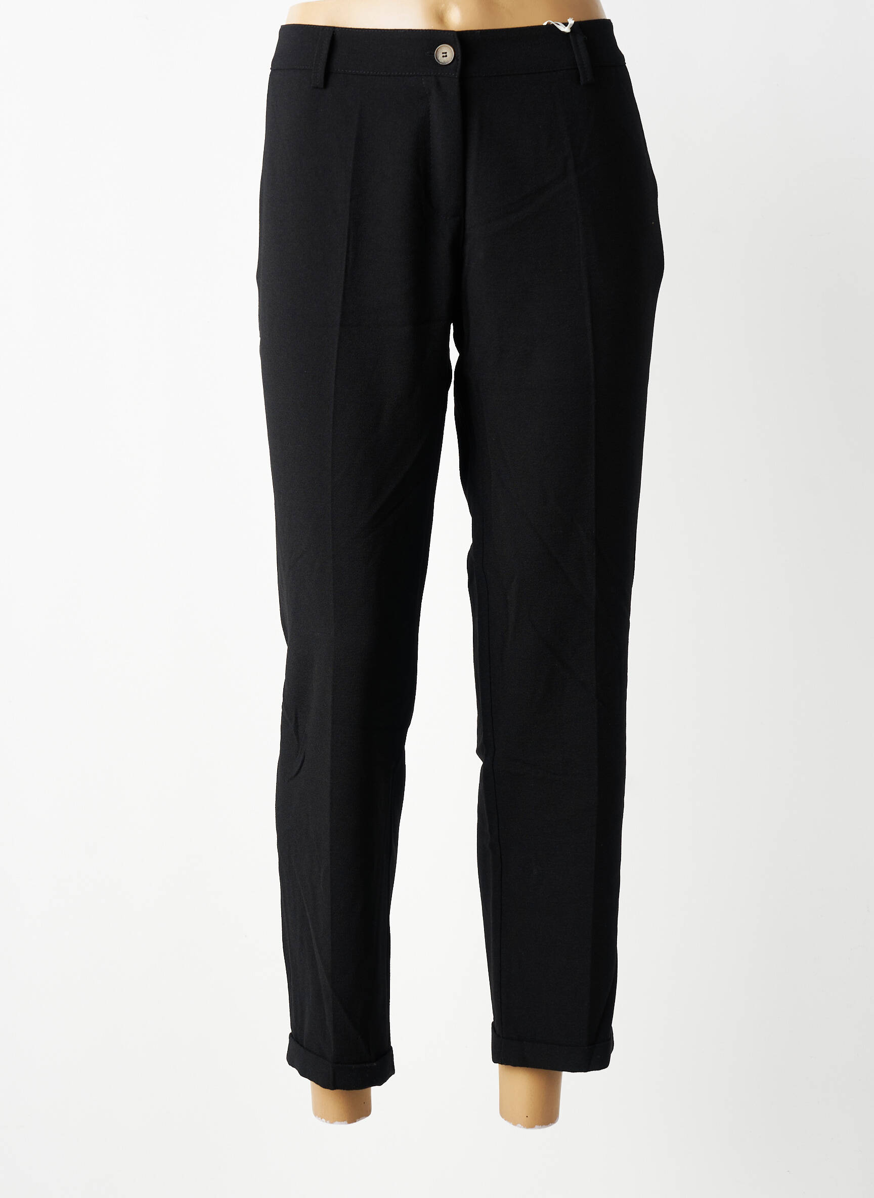 Pantalon slim taille normale taille normale noir PAKO LITTO femme