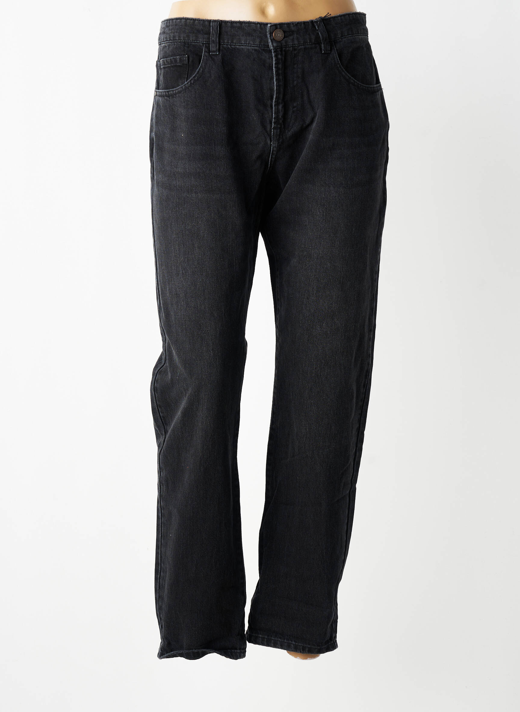 Jeans boyfriend taille normale taille normale noir LAB DIP PARIS femme