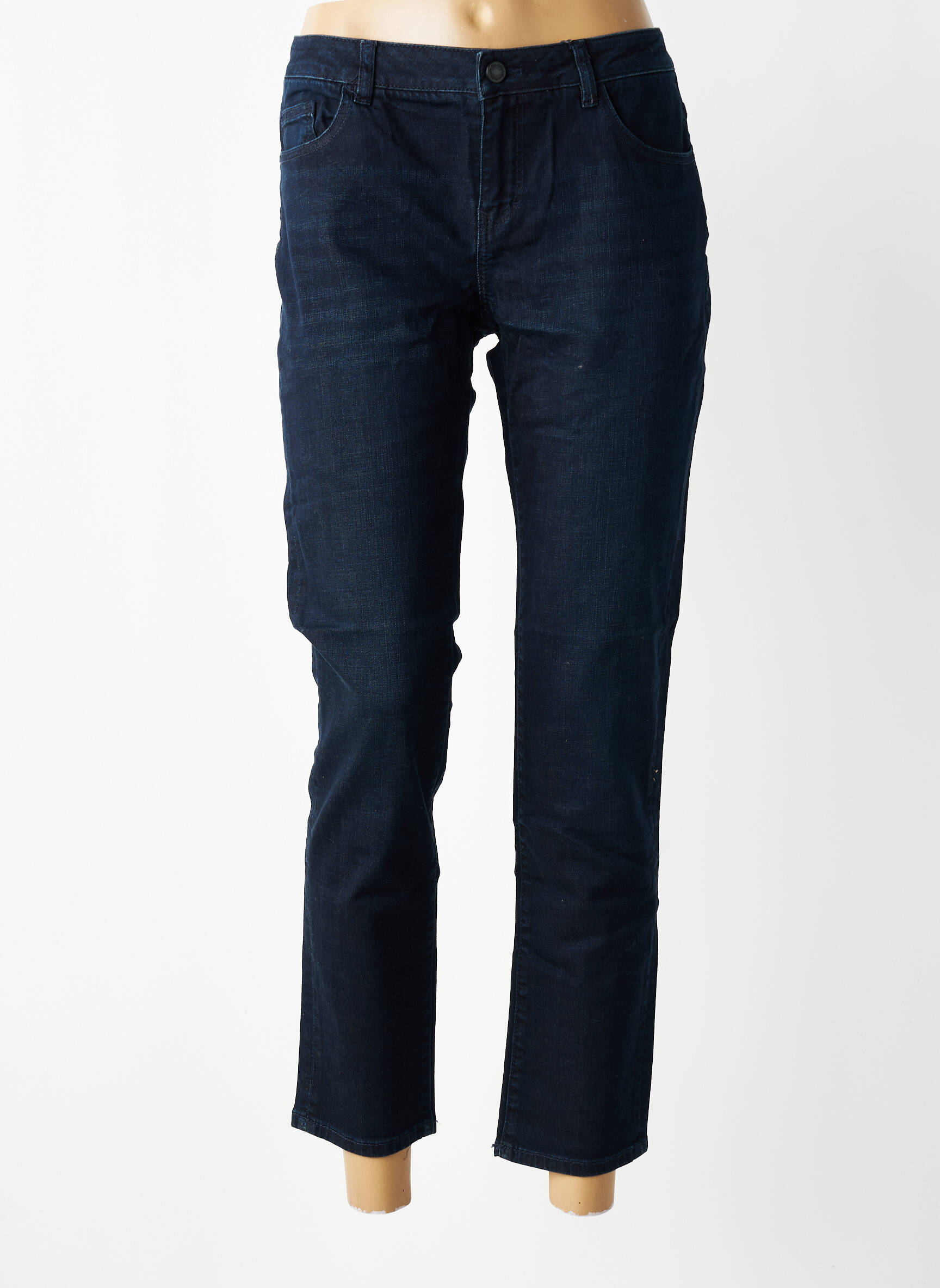 Jeans coupe slim stretch taille normale bleu LAB DIP PARIS femme
