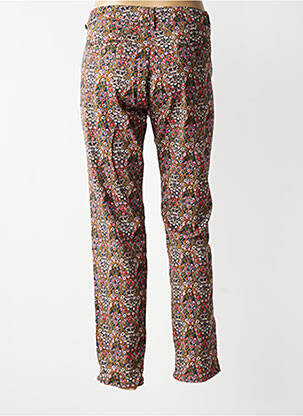 Pantalon 7/8 stretch taille normale vert HOD femme