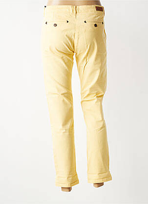Pantalon chino stretch taille normale jaune HOD femme