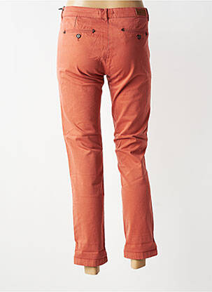 Pantalon chino stretch taille normale orange HOD femme