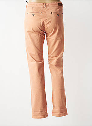Pantalon chino stretch taille normale orange clair HOD femme