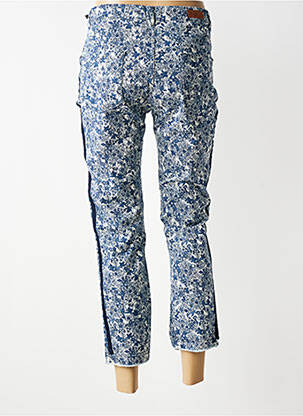 Pantalon 7/8 stretch taille normale bleu HOD femme