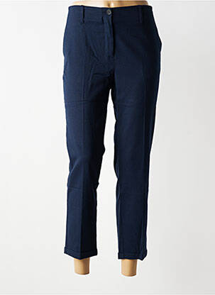 Pantalon 7/8 stretch taille normale bleu HOD femme