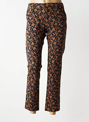 Pantalon 7/8 stretch taille normale noir HOD femme