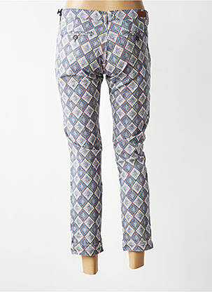 Pantalon 7/8 stretch taille normale bleu HOD femme