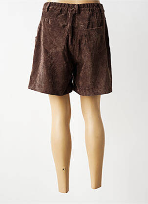 Short taille normale taille normale marron PAKO LITTO femme