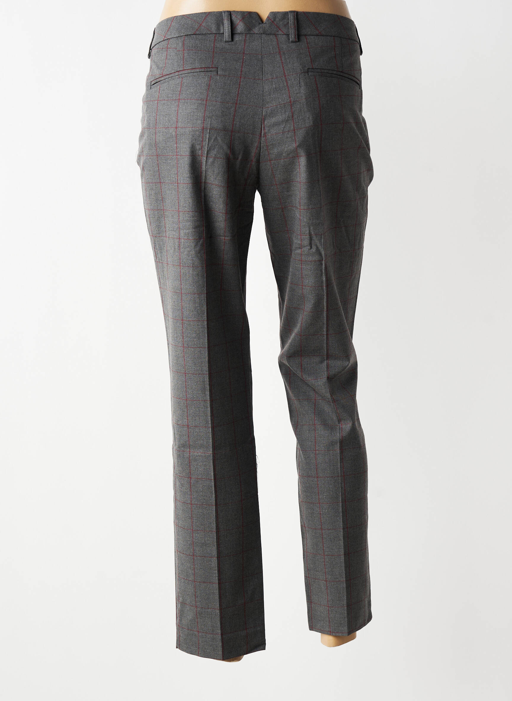 Pantalon 7/8 stretch taille normale gris HOD femme