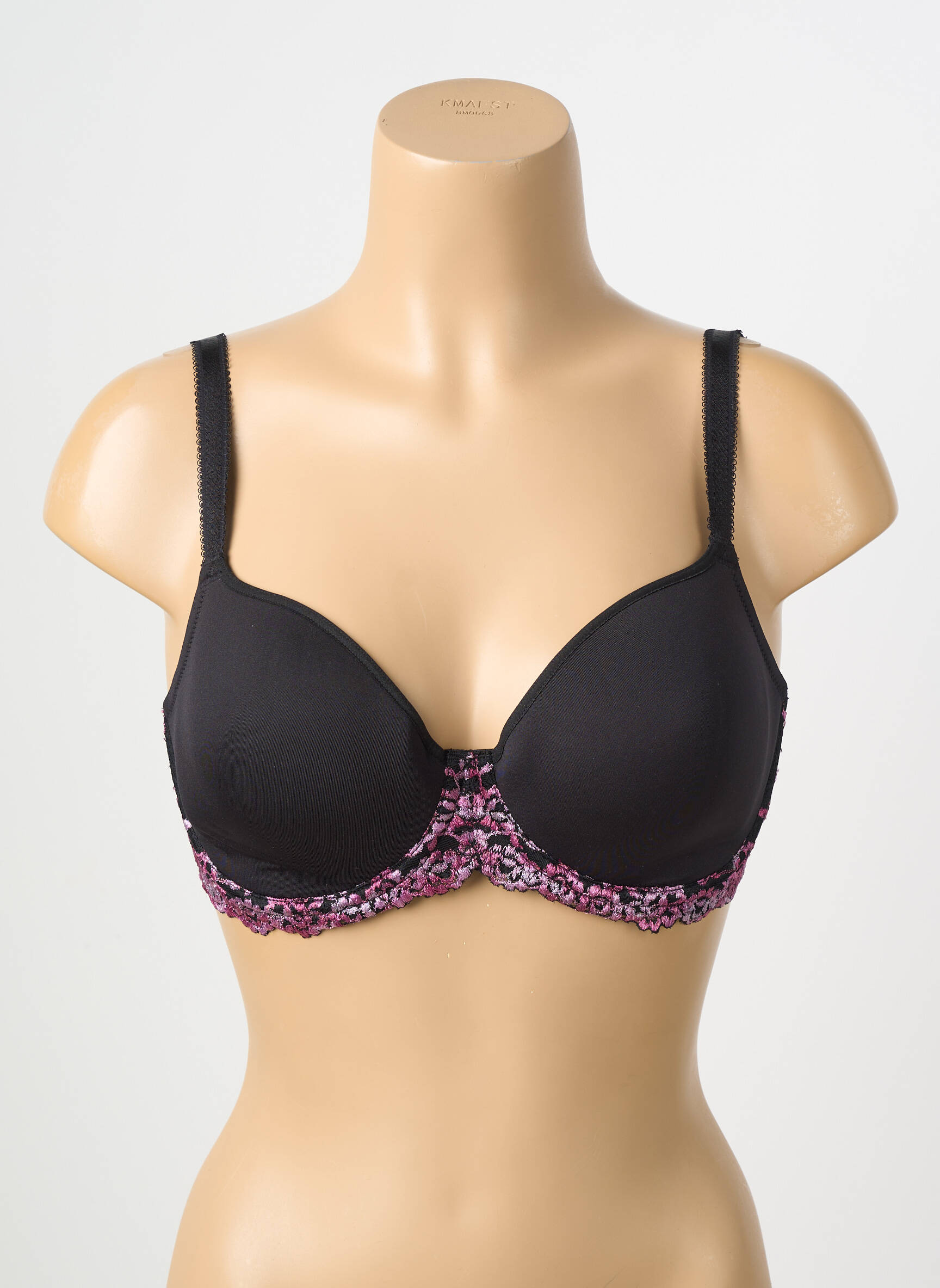 Soutien-gorge haut soutien-gorge moulé haut soutien-gorge moulé noir WACOAL femme