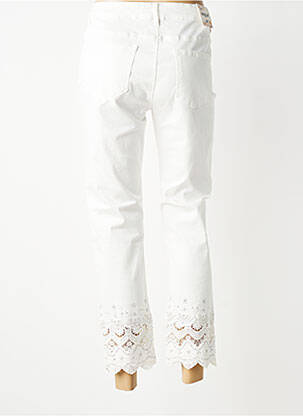 Jeans coupe slim stretch taille normale blanc ZAC & ZOE femme