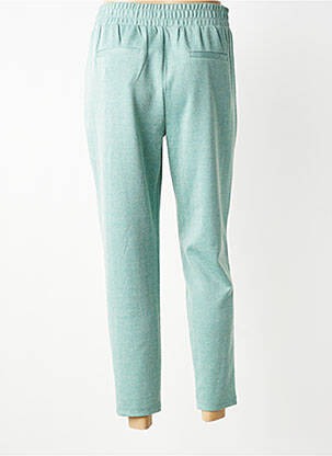 Pantalon 7/8 stretch taille normale vert ICHI femme