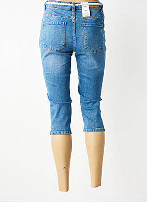 Corsaire tissage denim taille normale bleu DEELUXE femme
