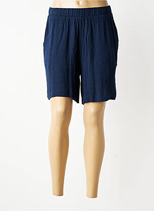 Short taille normale taille normale bleu ICHI femme