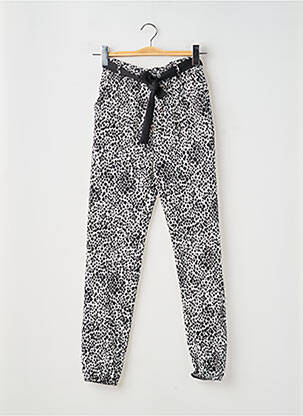 Pantalon slim taille élastique taille élastique noir BOBOLI fille