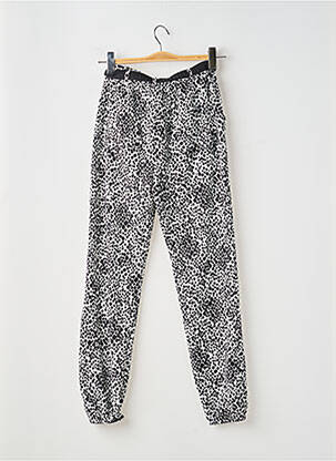 Pantalon slim taille élastique taille élastique noir BOBOLI fille