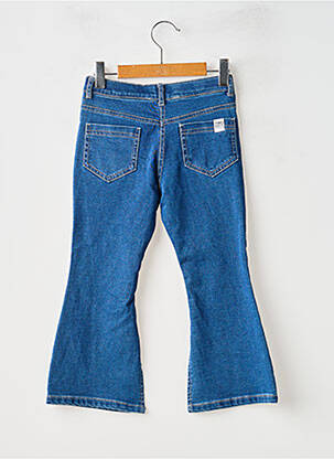 Jean coupe flare taille normale taille ajustable bleu BOBOLI fille